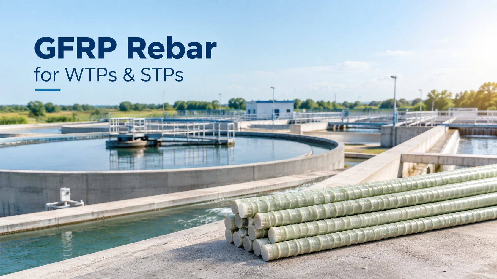 gfrp-rebar-water-sewage-treatment-plants